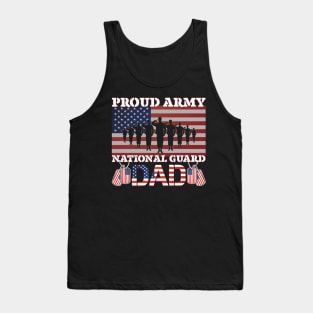 Proud Army National Guard Dad Tank Top